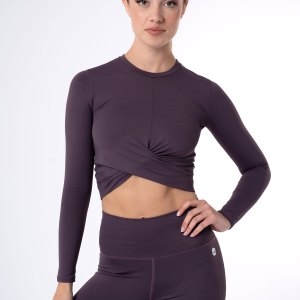 Intermezzo Elvira top in pansy purple
