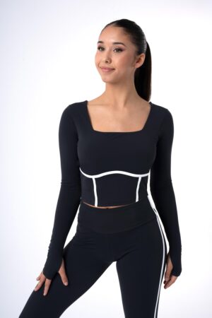 Intermezzo Eusebia training top in black