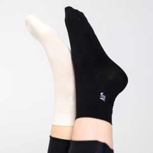 JIV socks, 2 pack, black and white