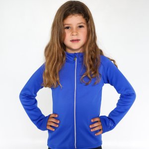 JIV premier training jacket, child, blue