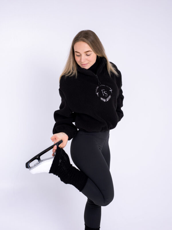 JIV Teddy Sweater – Black | The Skatewear Company