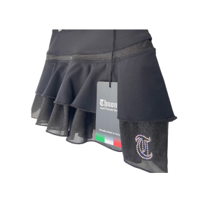 Thuono black performance skirt