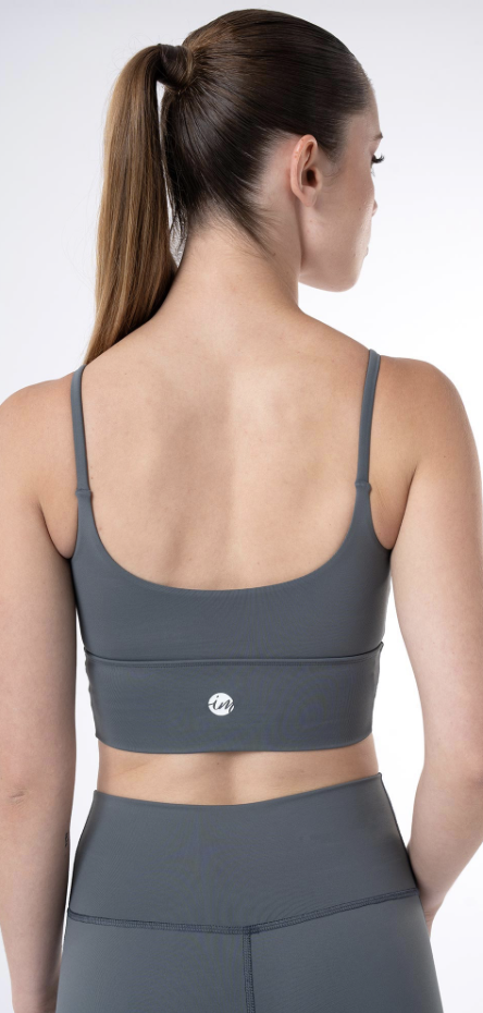 ester charcoal sports bra image 3