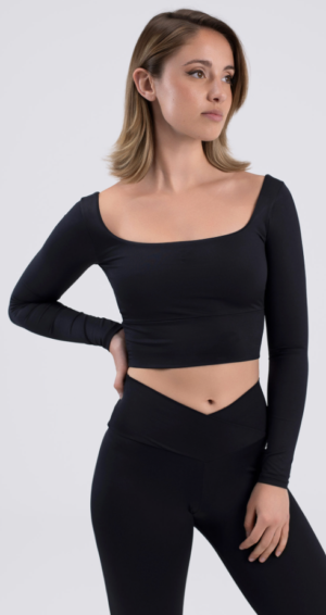 Giorgia sports crop top image 1