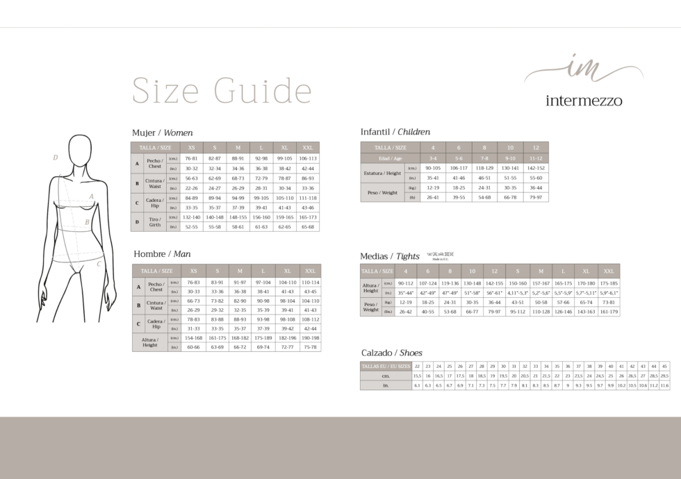 Size charts | The Skatewear Company