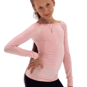 TITTA TOP IN EASY PINK - LONG SLEEVE 1