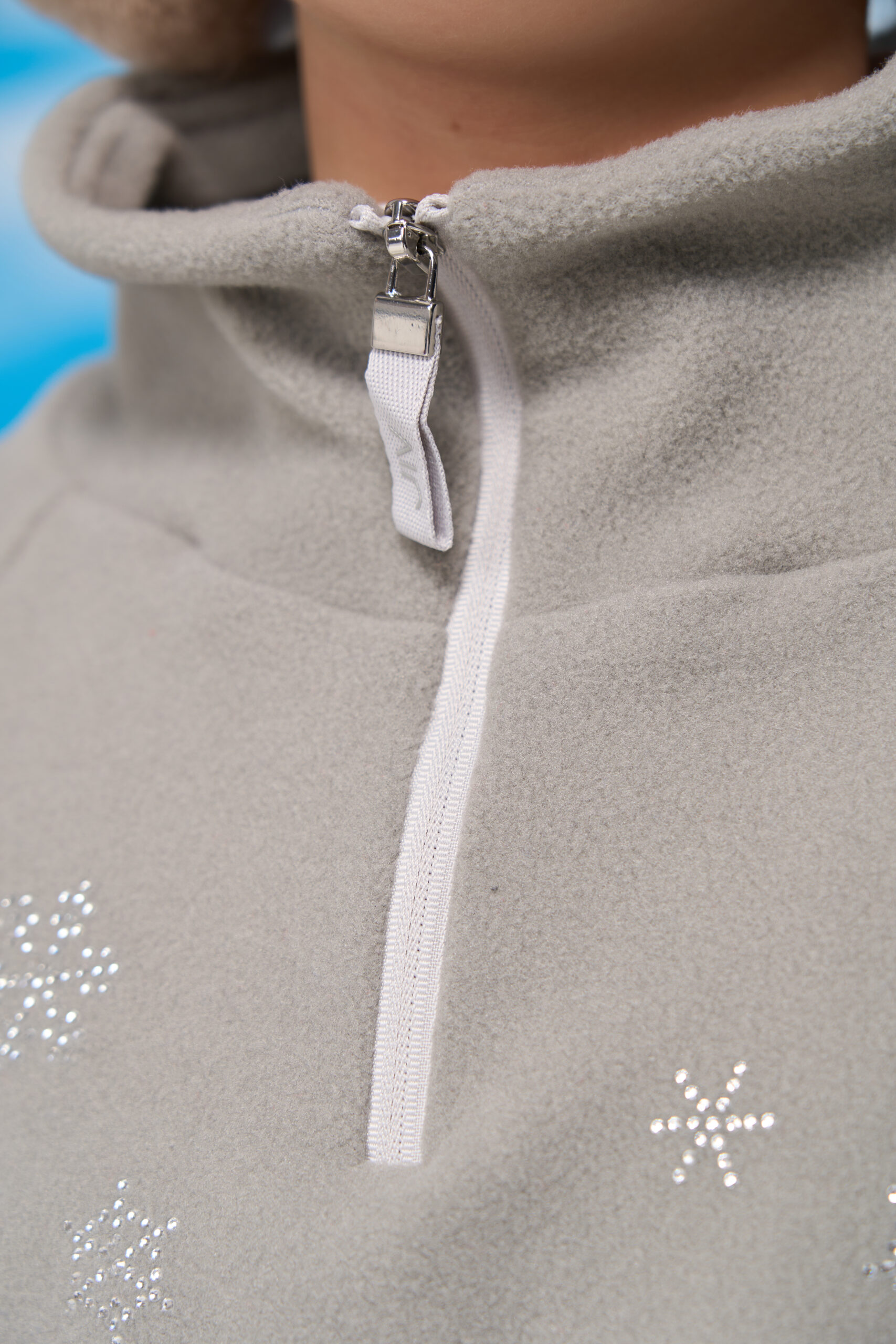 JIV Fleece Sweater - Snow (various colours) - Image 4
