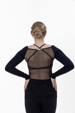 Karisma Emmi Top with Net Back (Crown Collection)